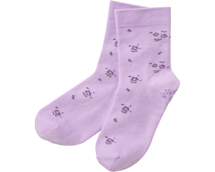 Socks with loose elastic so you can write your name on them Women's / 049961700 Lavender 1 pc
