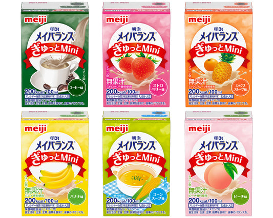 明治　メイバランスぎゅっとMini　アソートBOX / 6種×4本入　1 セット