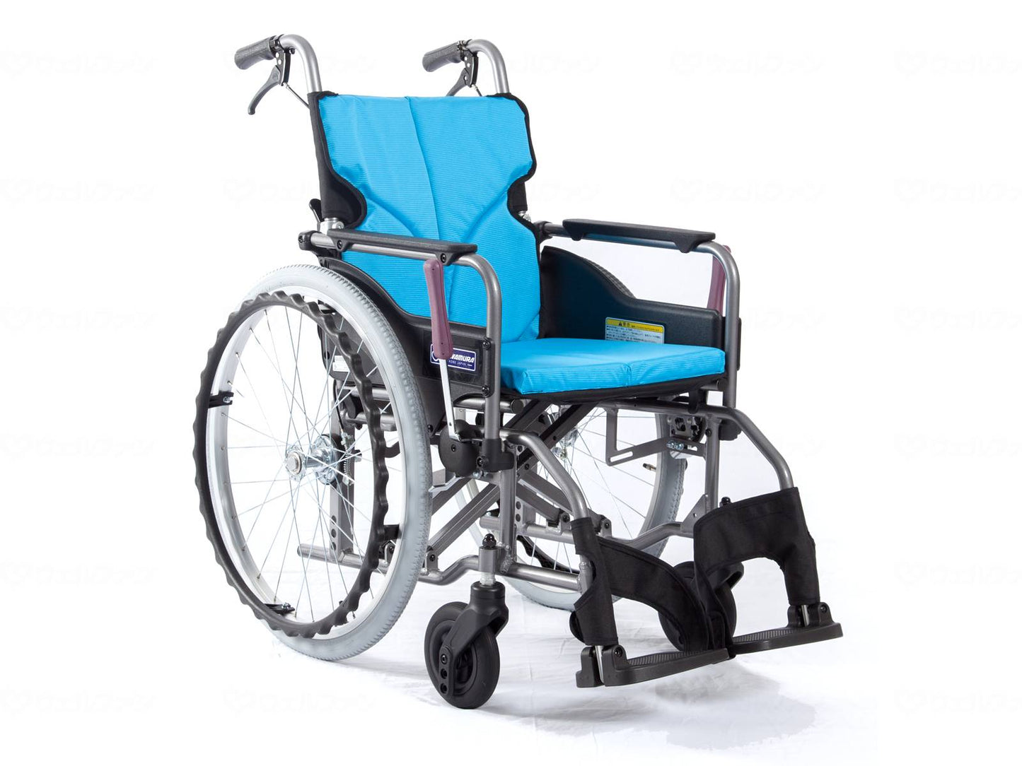 가와무 라사이클 모던 Astyle 등 접혀 자주용 KMD-A22-40-M 라이트 브루(NO.83) 좌폭 40-앞좌 43 cm