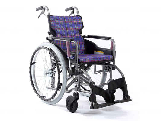 가와무 라사이클 모던 Astyle 등 접히는 자주용 KMD-A22-40-M 자주색 썸크(A11) 좌폭 40-앞좌 43 cm