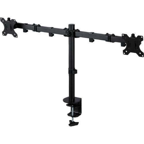 ELECOM Monitor Arm Display Arm Double Arm Long Black DPA-DL03BK 1 Unit