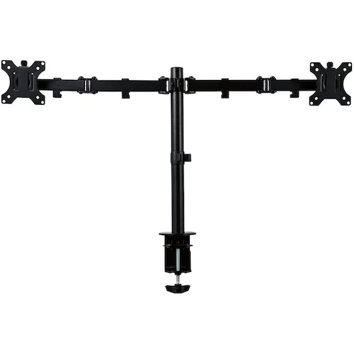 ELECOM Monitor Arm Display Arm Double Arm Long Black DPA-DL03BK 1 Unit