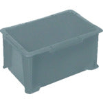 ヒシ　Ｓ型コンテナ　有効内寸２２９×１３２×１２２ｍｍ　グレー　S-4　1 個