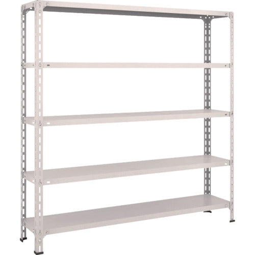 ＴＲＵＳＣＯ　スチールラック　軽量棚開放型　Ｗ１５００ＸＤ３００ＸＨ１５００　５段　ネオグレー　55V-15　1 台