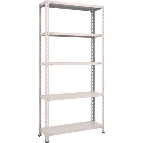 TRUSCCO 스틸 랙 경량 선반 개방형 W875XD300XH1800 5단 네오그레이 63V-15 1대