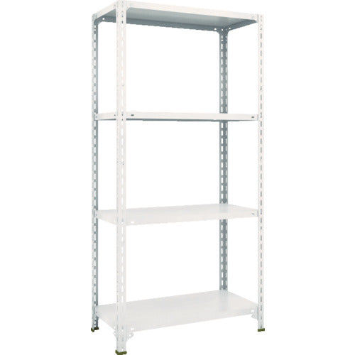 TRUSCCO 스틸 랙 경량 선반 개방형 W875XD450XH1800 4단 네오그레이 63X-14 1대