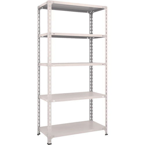 TRUSCCO 스틸 랙 경량 선반 개방형 W875XD450XH1800 5단 네오그레이 63X-15 1대
