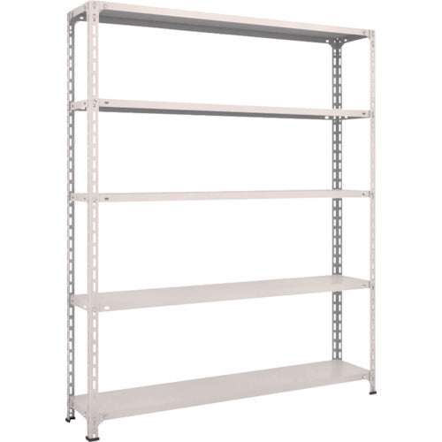 ＴＲＵＳＣＯ　スチールラック　軽量棚開放型　Ｗ１５００ＸＤ３００ＸＨ１８００　５段　ネオグレー　65V-15　1 台