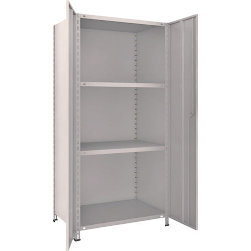 TRUSCCO 스틸 랙 경량 선반 양개 문 첨부 875X600XH1800 천지 4단 네오그레이 63W-T24 1대