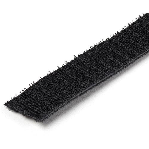 StarTech 결속 테이프/면 패스너/나일론/7.6m/폭 19mm/블랙 HKLP25 1봉