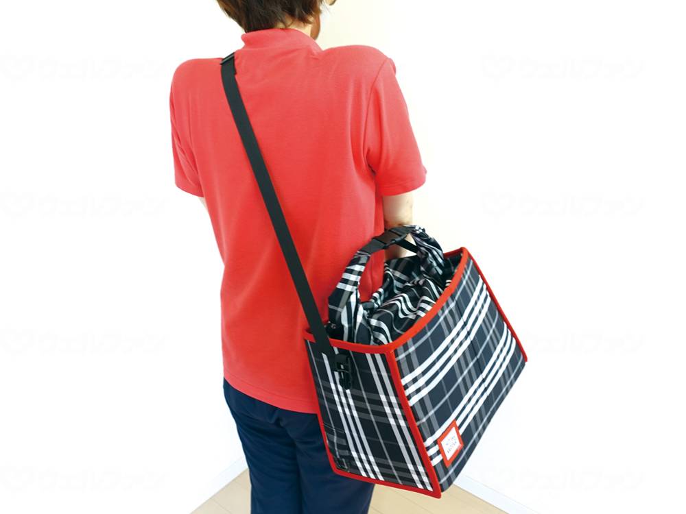 笑和車いす用RAKUﾊﾞｯｸﾞⅡ ﾀﾞｰｸﾈｲﾋﾞｰ