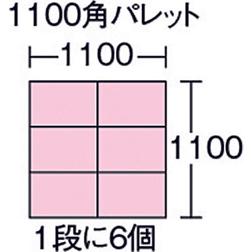 Risu Box Type Container 131931 B-Type Platainer B-23 Blue B-23 1 pc
