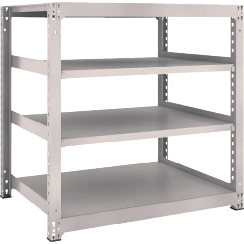 TRUSCCO 스틸 랙 M3형 중량 선반 1200×921×H1200 4단 단품 네오 그레이 M3-4494 1 S
