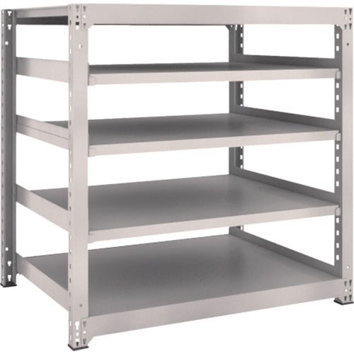 TRUSCCO 스틸 랙 M3형 중량 선반 1200×921×H1200 5단 단품 네오 그레이 M3-4495 1 S