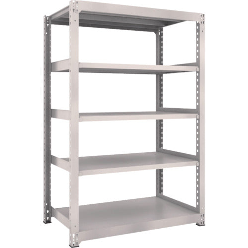 TRUSCCO 스틸 랙 M3형 중량 선반 1200×721×H1800 5단 단품 네오 그레이 M3-6475 1 S