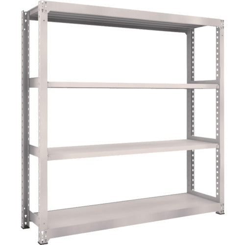 TRUSCCO 스틸 랙 M5형 중량 선반 1800×471×H1800 4단 단품 네오 그레이 M5-6654 1대