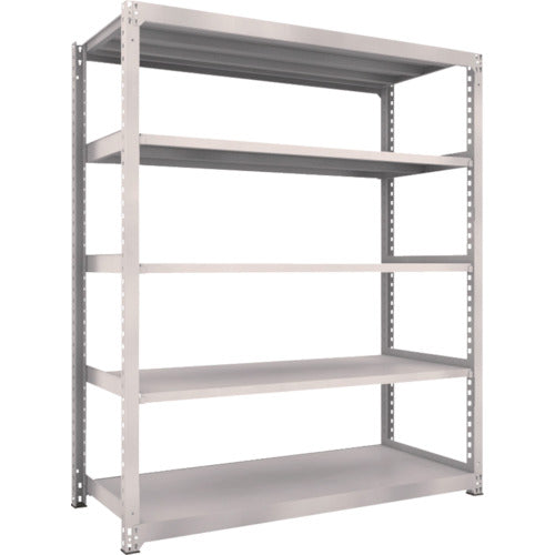 TRUSCCO 스틸 랙 M5형 중량 선반 1800X721XH2100 5단 단품 네오 그레이 M5-7675 1대