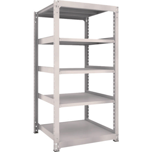 TRUSCCO 스틸 랙 M5형 중량 선반 900×921×H1800 5단 단품 네오 그레이 M5-6395 1대