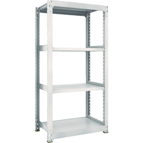 TRUSCCO 스틸 랙 M3형 중량 선반 900×571×H1800 4단 단품 네오 그레이 M3-6364 1 S