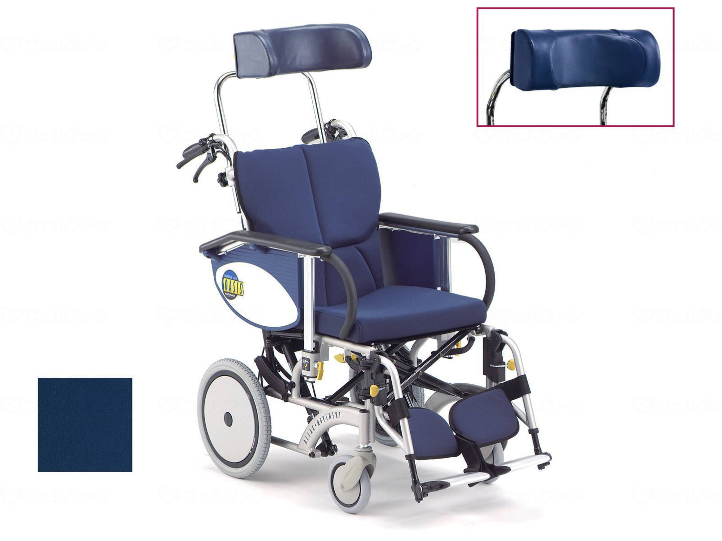 마쓰나가 제작소 오아시스 개조 OS-12TR 베개:얕은(BJ-B·스트레트) B-61(청색) 38