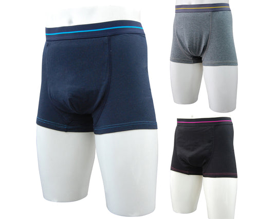 Smart Boxer Shorts Large Capacity Type for Men / TJI-471GA 3L 3-color set (gray, navy, black) 1 pair
