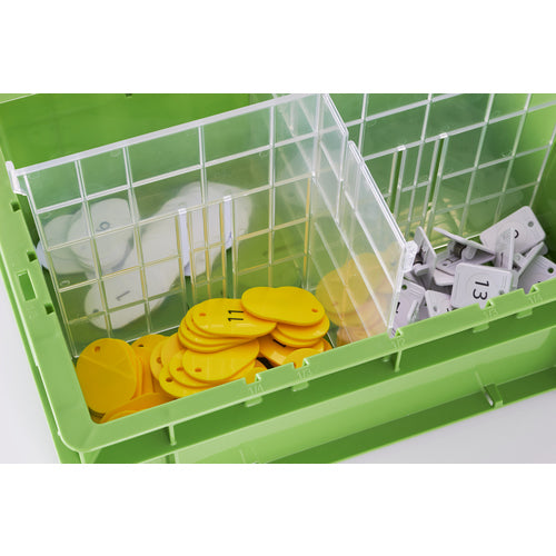 TRUSCO F-series container 12L Green F-2GR 1 piece