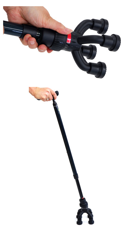 Four-point movable Pittarikun / 81MC-4 Carbon handle NB 1 unit