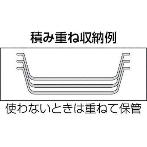 TRUSCO Parts Box Deep Type Effective Inner Dimensions 470 x 280 x 113 Blue K-2 1 pc