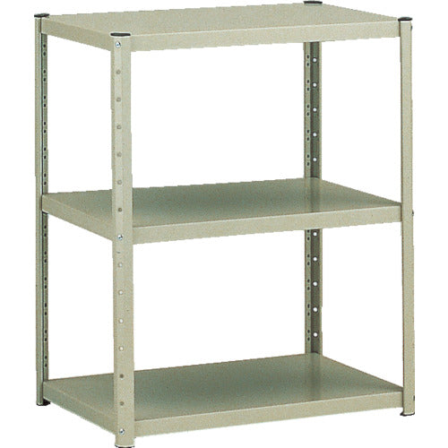 TRUSCO Soft Rack W600 x D400 x H740 3 Tiers White SL-0703S 1 Unit