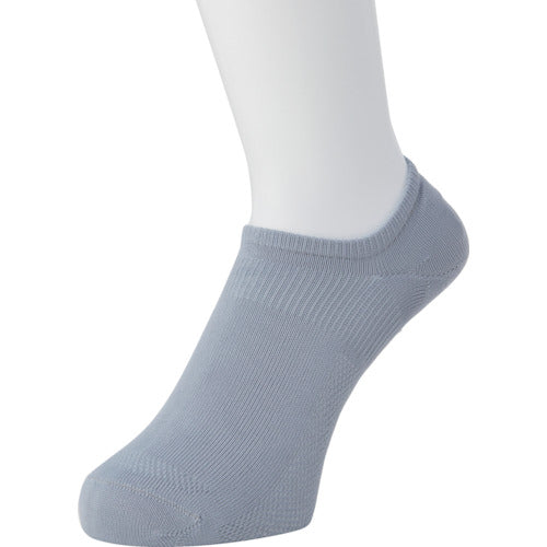 ｏｋａｍｏｔｏ　ココピタさらっと実感無地スニーカー丈２５−２７グレー　 470-511B-26-50　1 足