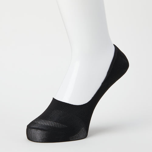 오카모토 코코피타 깔끔한 실감 무지 약간 깊은 신기 원형 뜨개질 23-25 ​​블랙 430-522C-24-90 1 다리