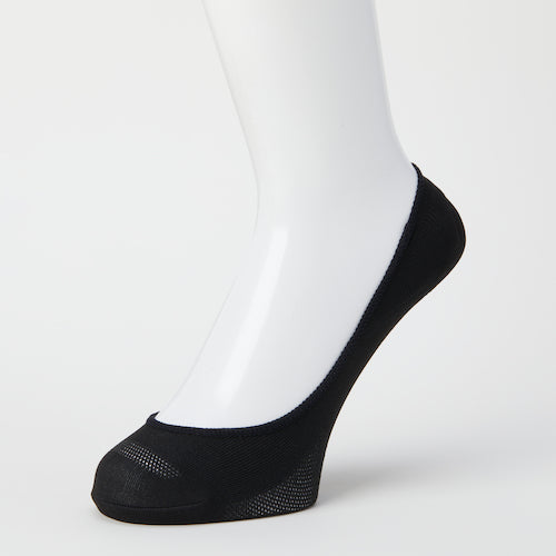 오카모토 코코피타 깔끔한 실감 무지 얕은 신기 원형 뜨개질 23-25 ​​블랙 430-520E-24-90 1 다리