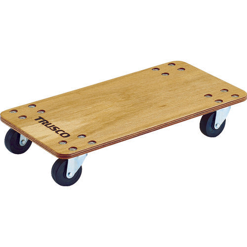 TRUSCO 합판 평대차 프티카르고 600X300 고무차 PC-3060G 1대