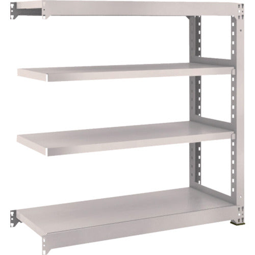 TRUSCCO 스틸 랙 M3형 중량 선반 1200×471×H1200 4단 연결 네오 그레이 M3-4454B 1 S