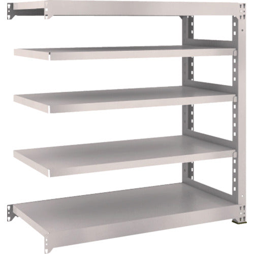 TRUSCCO 스틸 랙 M3형 중량 선반 1200×571×H1200 5단 연결 네오 그레이 M3-4465B 1 S