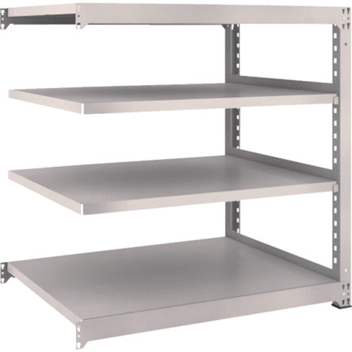 TRUSCCO 스틸 랙 M3형 중량 선반 1200×921×H1200 4단 연결 네오 그레이 M3-4494B 1 S