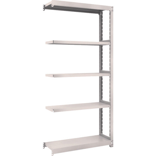 TRUSCO Steel Rack M2 Type Light-Medium Duty Shelf 860 x 300 x H1800 5 Tiers Connected Neo Gray M2-6335B 1 S