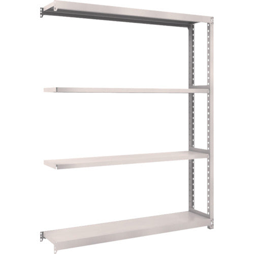 TRUSCCO 스틸 랙 M2형 경중량 선반 1460×300×H1800 4단 연결 네오 그레이 M2-6534B 1 S