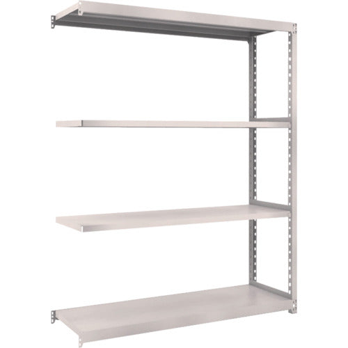 TRUSCCO 스틸 랙 M2형 경중량 선반 1460×450×H1800 4단 연결 네오 그레이 M2-6544B 1 S