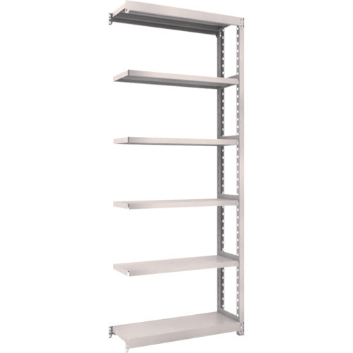 TRUSCO Steel Rack M2 Type Light-Medium Duty Shelf 860 x 300 x H2100 6 Tiers Connected Neo Gray M2-7336B 1 S