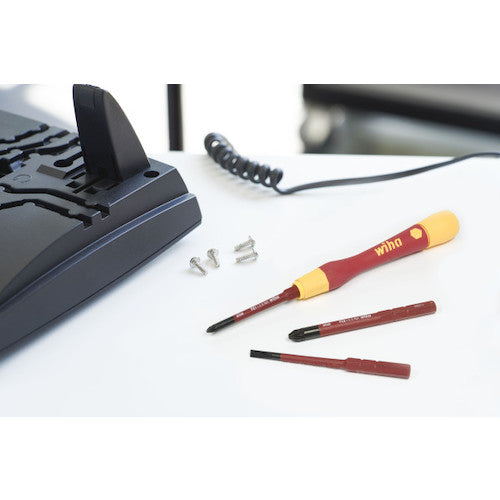 ｗｉｈａ　絶縁スリムバリオ　差替式精密ドライバーホルダ・ビットセット　SB28310401　1 Ｓ