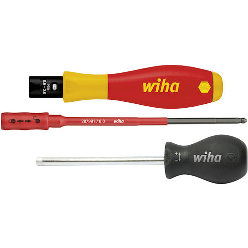 wiha 절연 토크 드라이버 토크 바리오 일렉트릭 0.5~2.0Nm 28723200 1 S