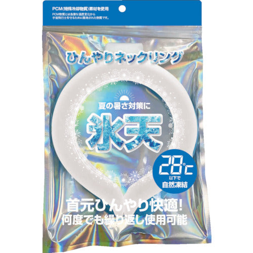 グローバルジャパン　ＰＣＭ　ひんやりネックリング　Ｍ／スノーホワイト　541769　1 個
