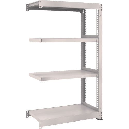 TRUSCO Steel Rack M3 Medium Duty Shelf 900 x 471 x H1500 4 Tiers Connected Neo Gray M3-5354B 1 S