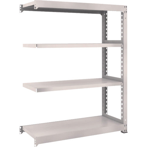 TRUSCO Steel Rack M3 Medium Duty Shelf 1200 x 471 x H1500 4 Tiers Connected Neo Gray M3-5454B 1 S