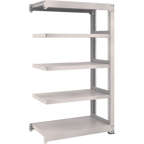 TRUSCO Steel Rack M3 Medium Duty Shelf 900 x 471 x H1500 5 Tiers Connected Neo Gray M3-5355B 1 S