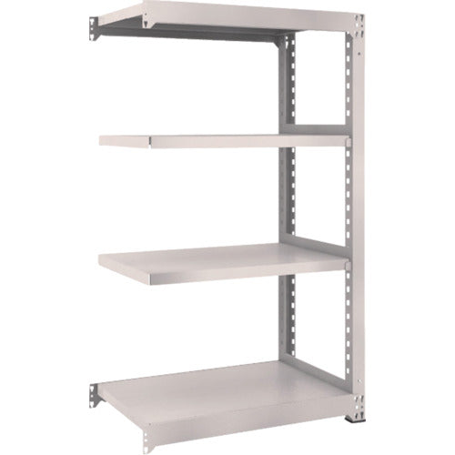 TRUSCO Steel Rack M3 Medium Duty Shelf 900 x 571 x H1500 4 Tiers Connected Neo Gray M3-5364B 1 S