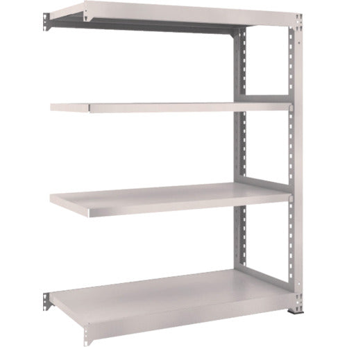 TRUSCO Steel Rack M3 Medium Duty Shelf 1200 x 571 x H1500 4 Tiers Connected Neo Gray M3-5464B 1 S