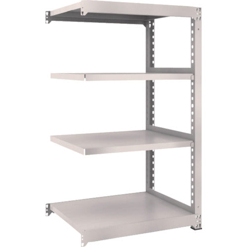 TRUSCO Steel Rack M3 Medium Duty Shelf 900 x 721 x H1500 4 Tiers Connected Neo Gray M3-5374B 1 S