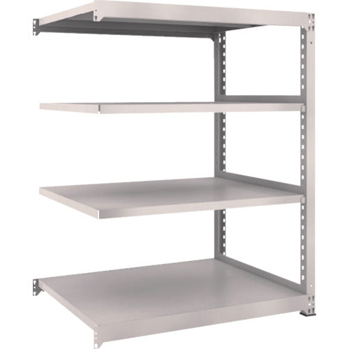 TRUSCO Steel Rack M3 Medium Duty Shelf 1200 x 921 x H1500 4 Tiers Connected Neo Gray M3-5494B 1 S